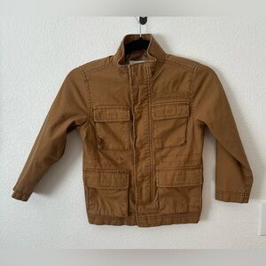 Boy’s Size 6-7 Brown Utility Jacket